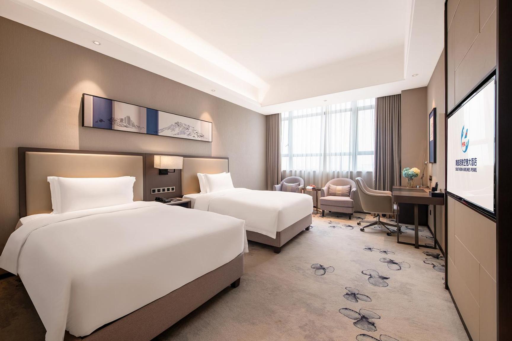 Guangzhou Southern Airlines Pearl Airport Hotel- Free Shuttle Bus To Airport 외부 사진